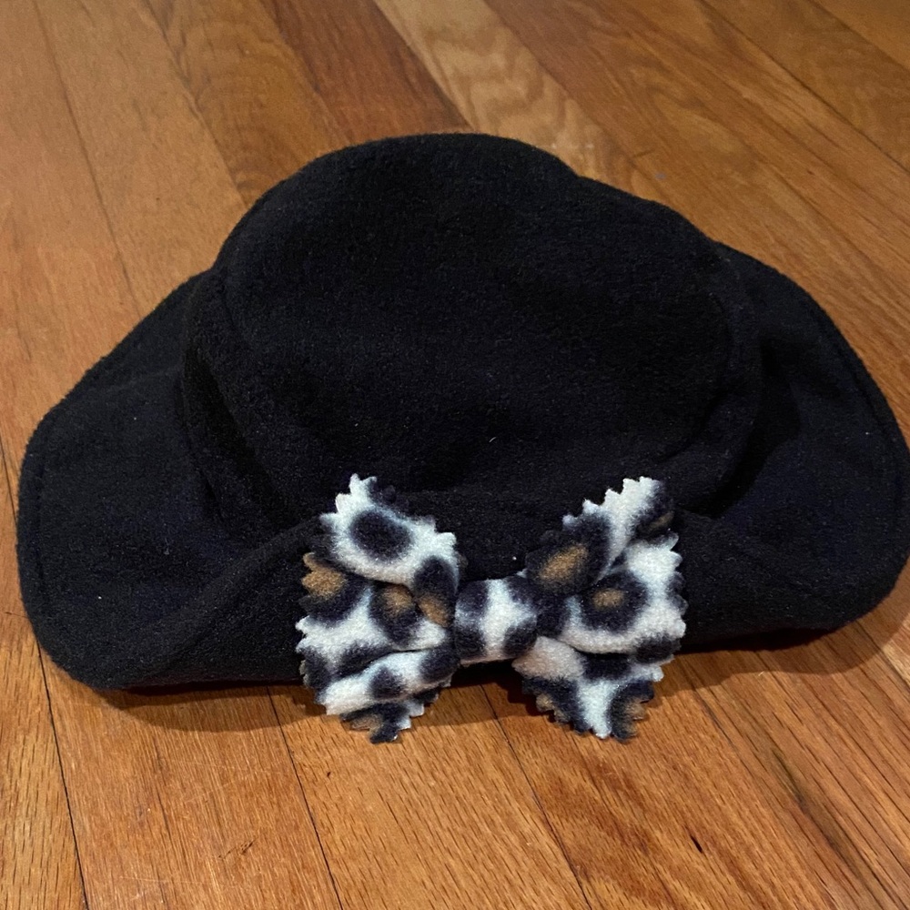 Adorable girl’s fleece hat